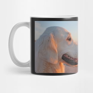 Looking at a beautiful sunset Mug